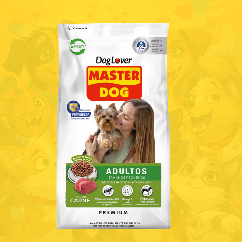 Master dog adulto razas pequeñas 18kg