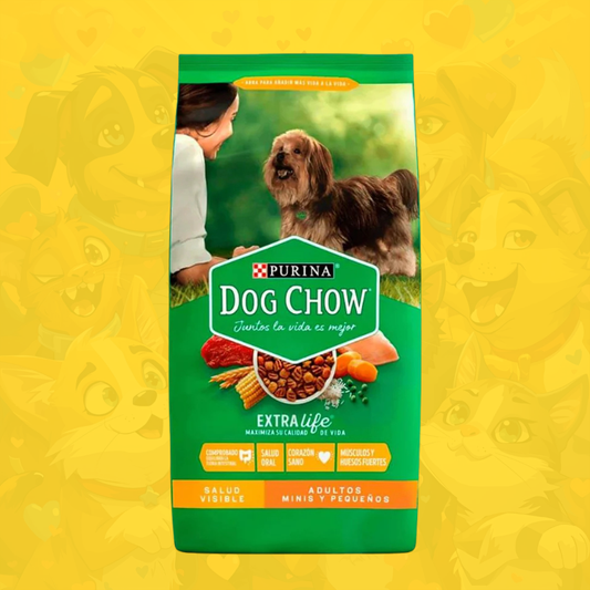 Dog chow adulto minis y pequeños 24kg