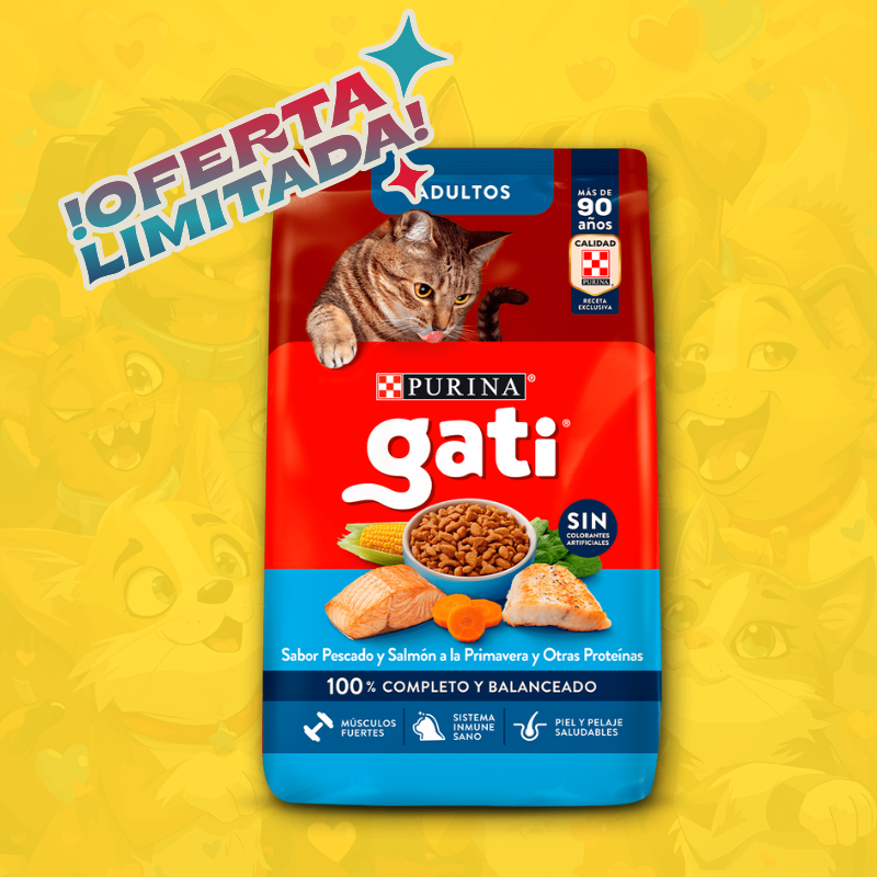 Purina gati adulto sabor pescado 15kg
