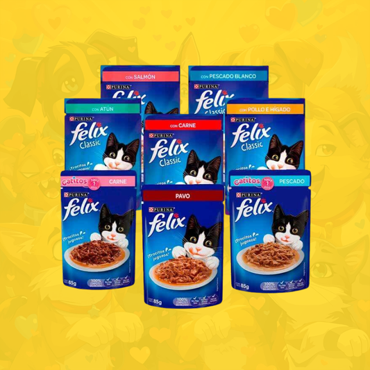 Purina felix comida humeda adulto