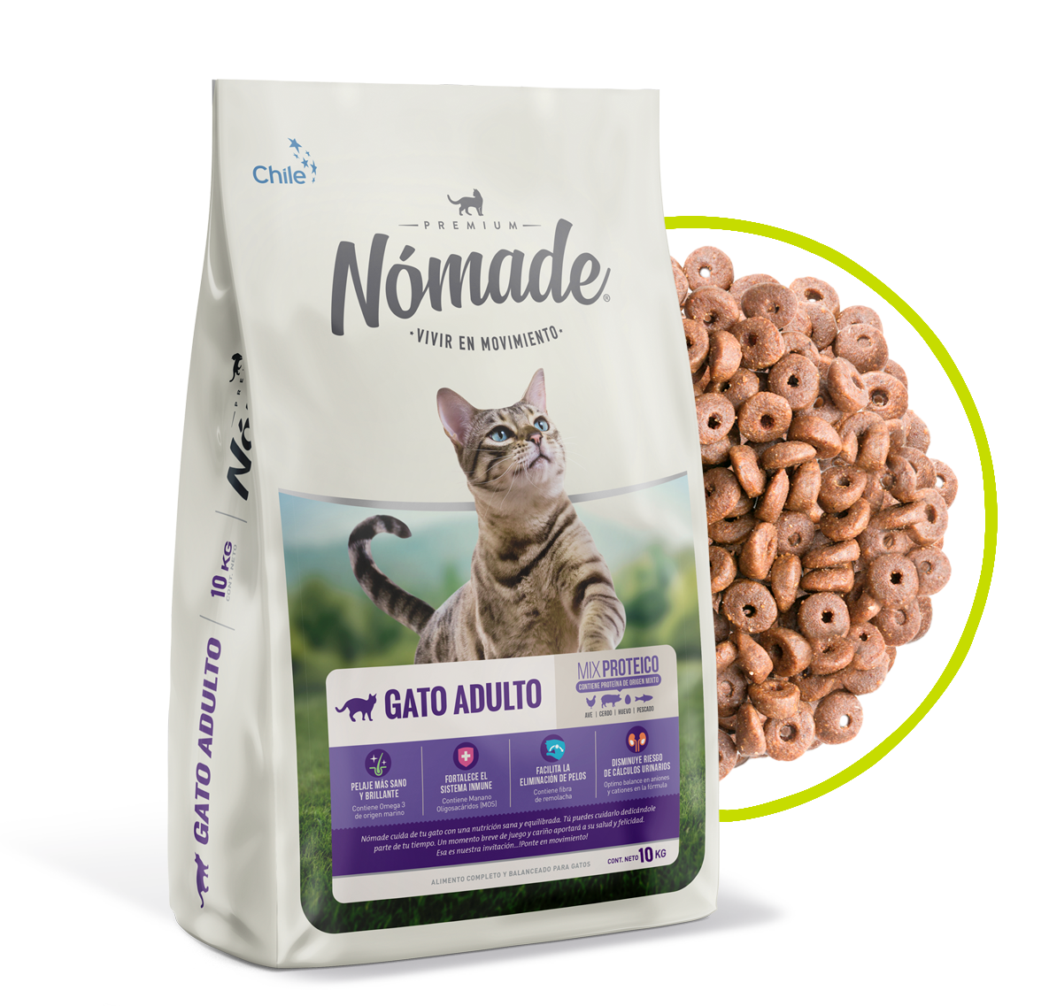 Nomade de gato 10kg