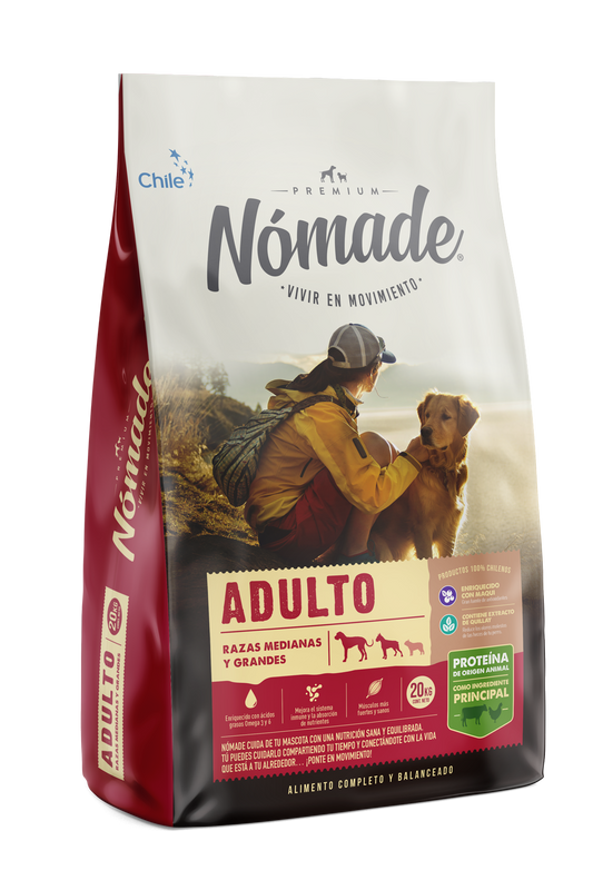 Nomade perro adulto 20kg